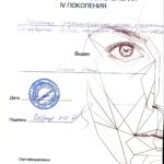 сертифікат лікаря Ріголь Інна в Ларкіна Центр