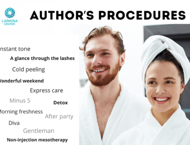 Signature skincare at LARKINA CENTER
